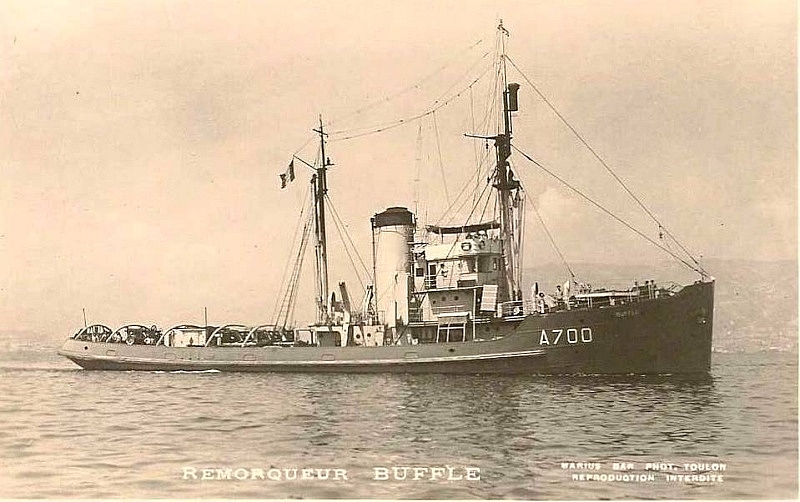 Remorqueur de haute mer BUFFLE 1939